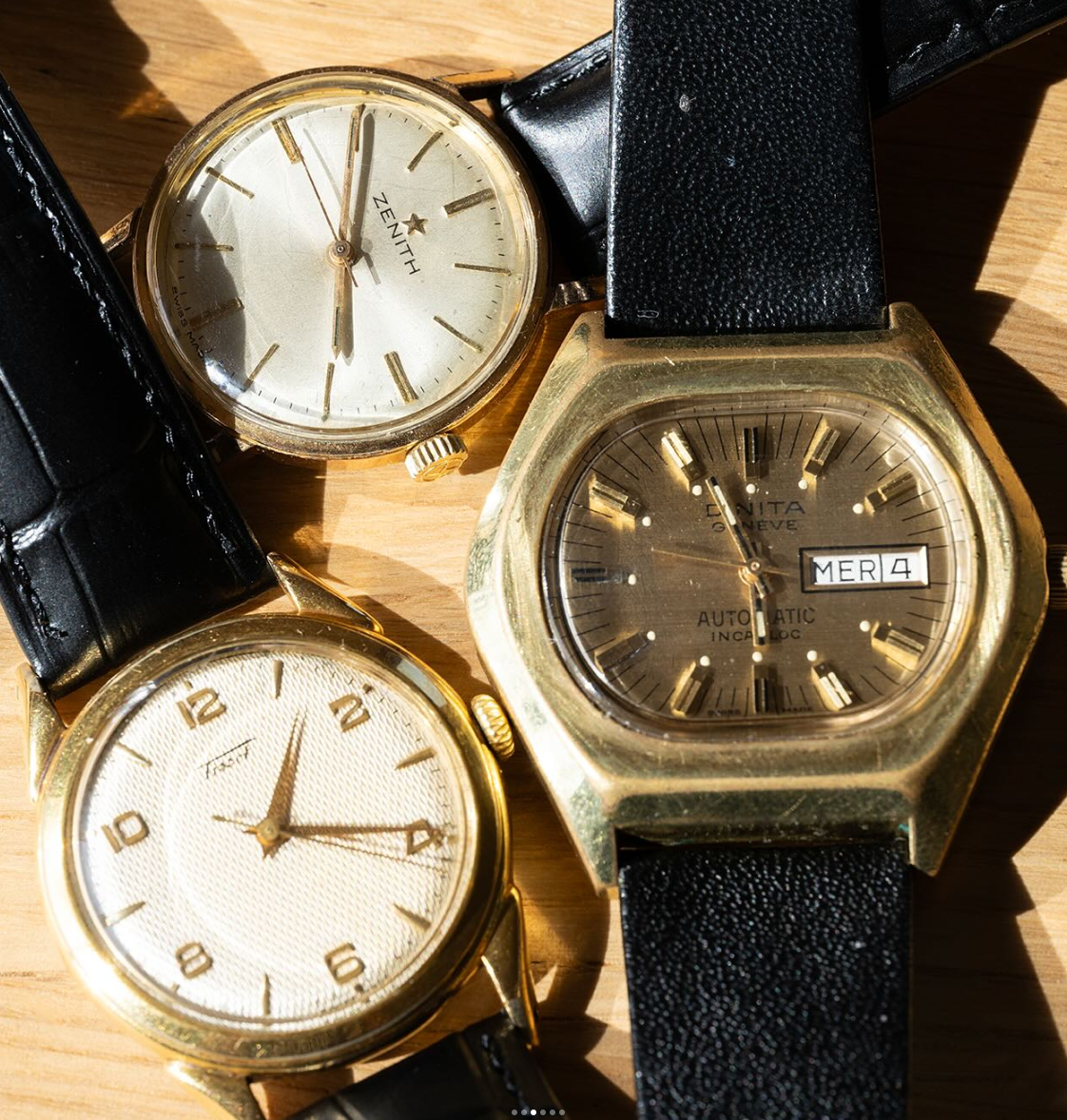 Montres Zenith, Tissot, Dnita
